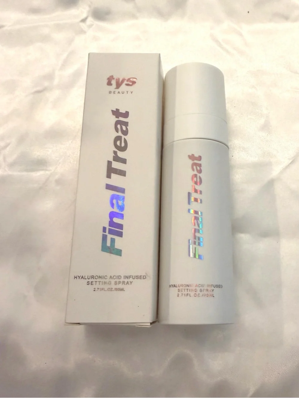 TYS BEAUTY Final Treat + Clear Hyaluronic Acid Setting Spray New